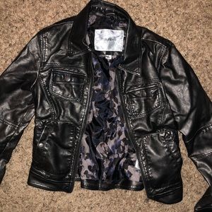 Maurice’s leather jacket